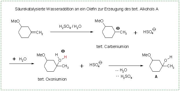 Wasseraddition cyclC=CH2 +H3O(+) gt. cyclC(OH)-CH3 + H(+).JPG