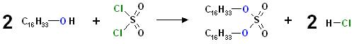 Scwefelsäurevollester a.Sulfurylchlorid Hexadecanol.JPG